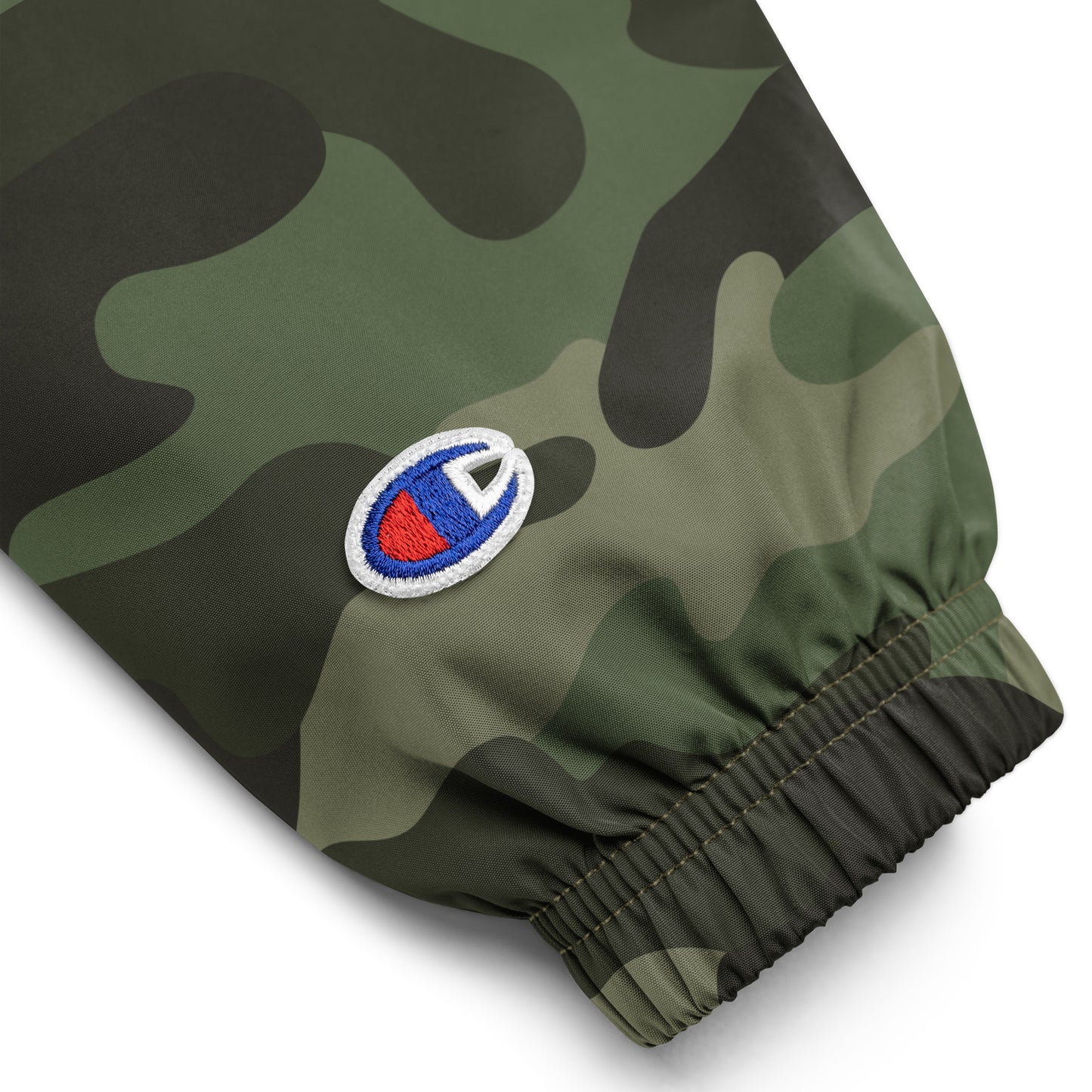 Capt Kyle Patriots Embroidered Champion Packable Jacket