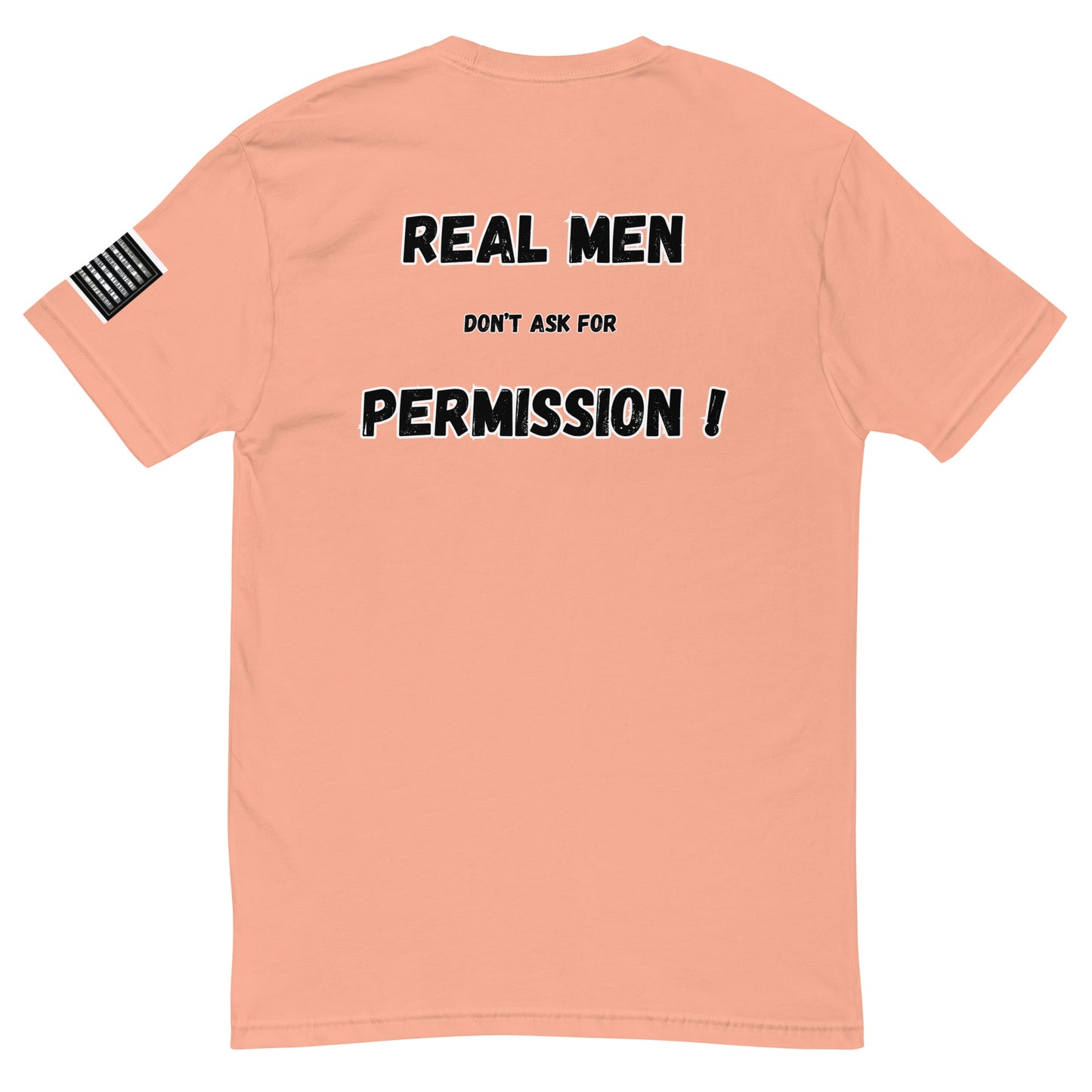 Capt Kyle Patriots Real Don't ask for Permission Fitted Short Sleeve T-shirt