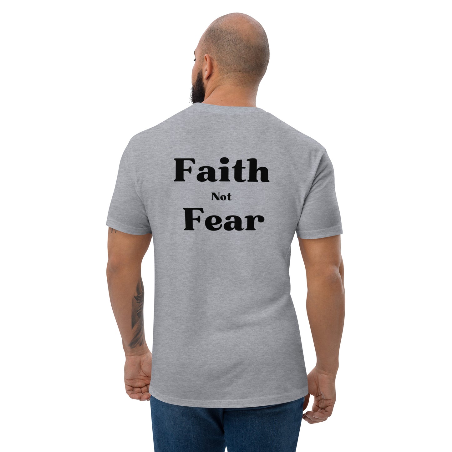 Short Sleeve Capt Kyle Patriots Faith not Fear T-shirt