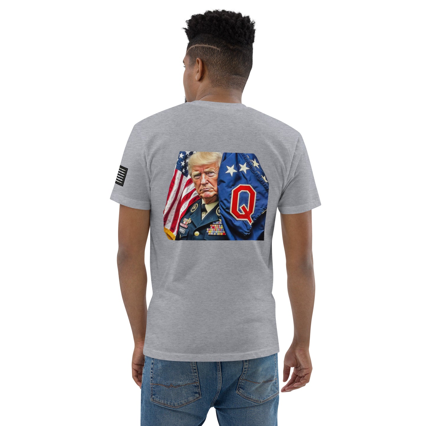 Capt Kyle Patriots CIC Trump Men's Fitted Short Sleeve T-shirt