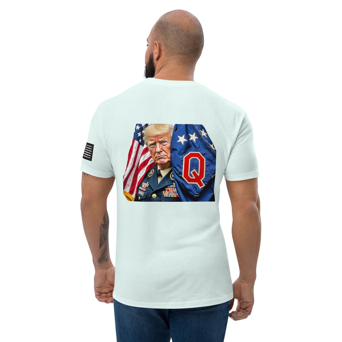 Capt Kyle Patriots CIC Trump Men's Fitted Short Sleeve T-shirt