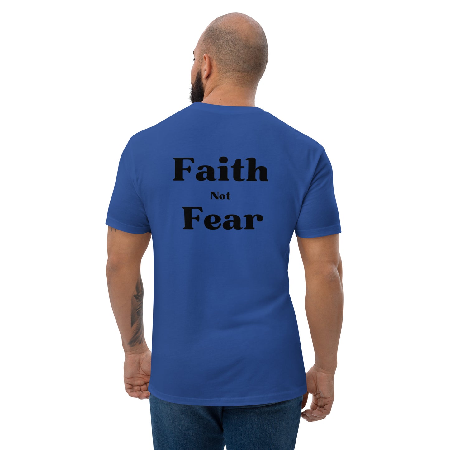 Short Sleeve Capt Kyle Patriots Faith not Fear T-shirt