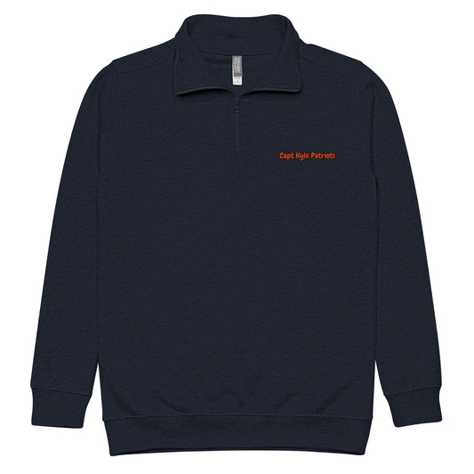 Capt Kyle Patriots We the People will not Comply Unisex fleece pullover