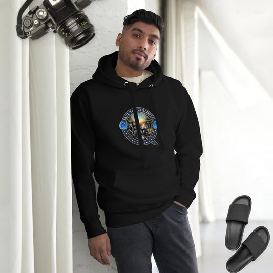 CaptKyle Patriots Save the Children Mens Hoodie