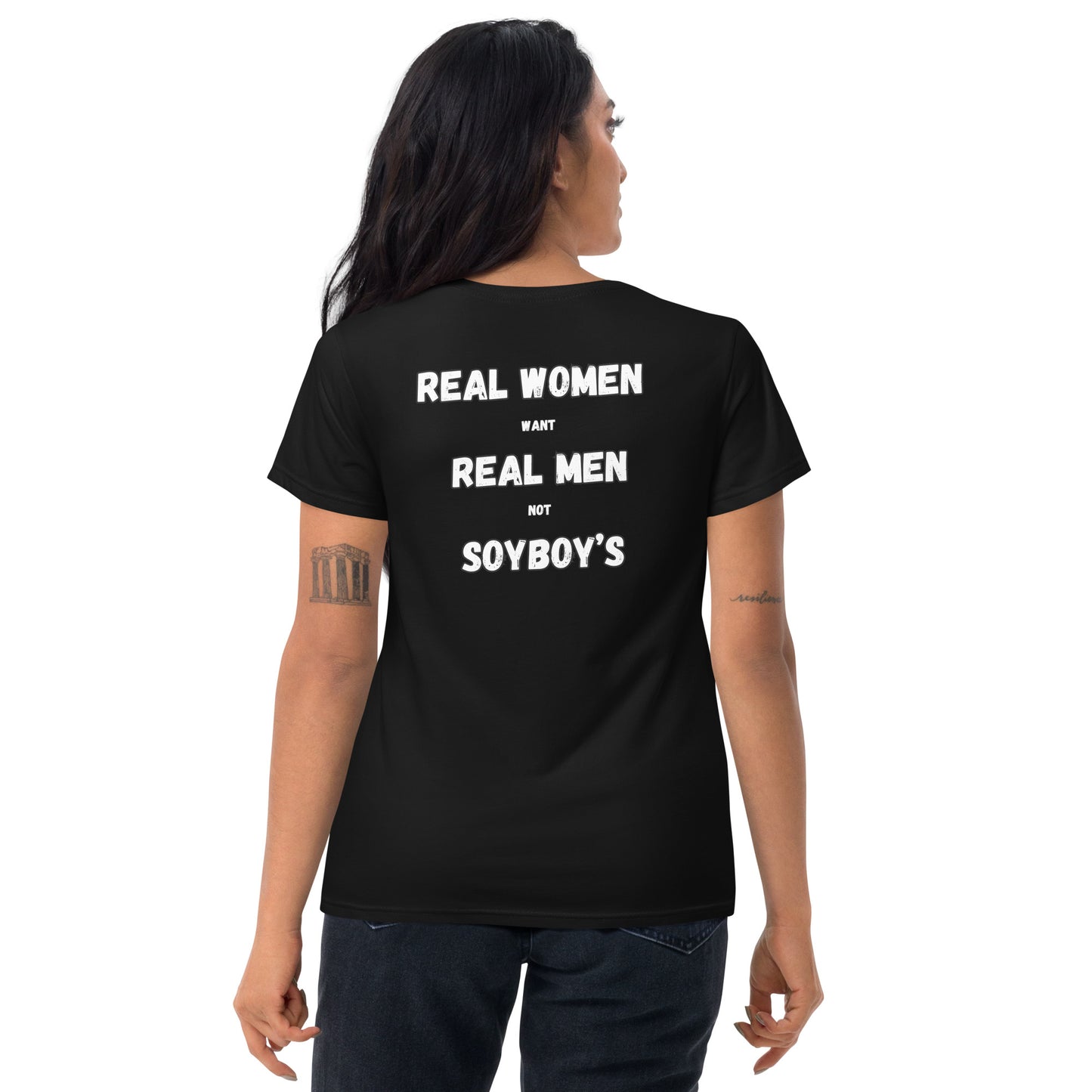 Capt Kyle Patriots Real Women Want Real Men / Women's short sleeve t-shirt