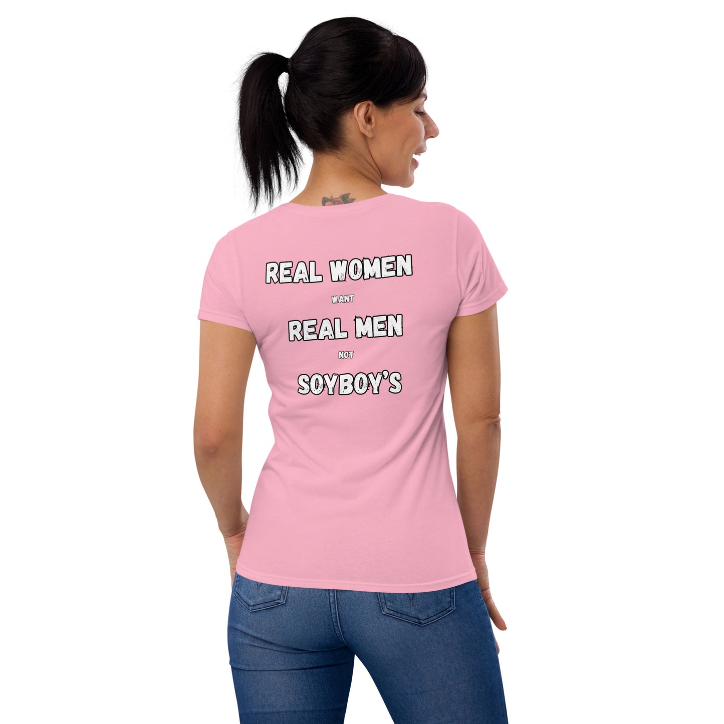 Capt Kyle Patriots Real Women Want Real Men / Women's short sleeve t-shirt