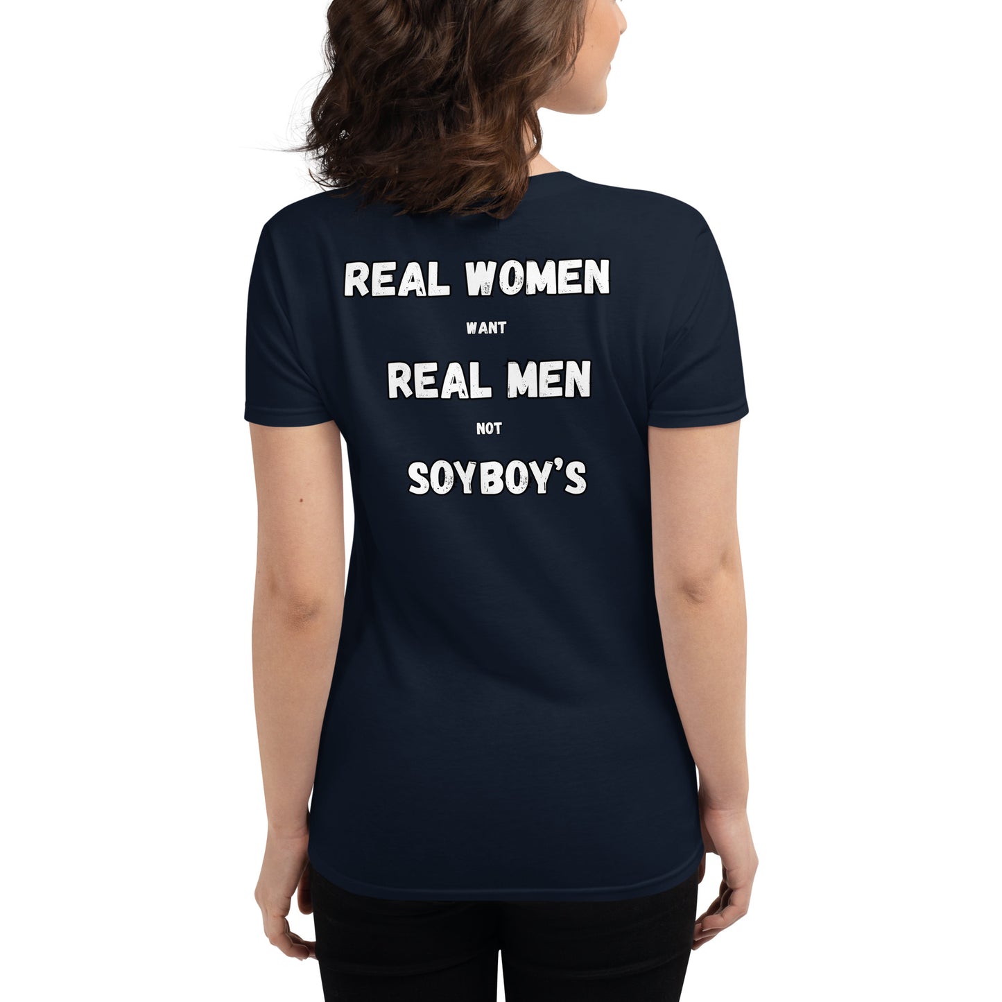 Capt Kyle Patriots Real Women Want Real Men / Women's short sleeve t-shirt