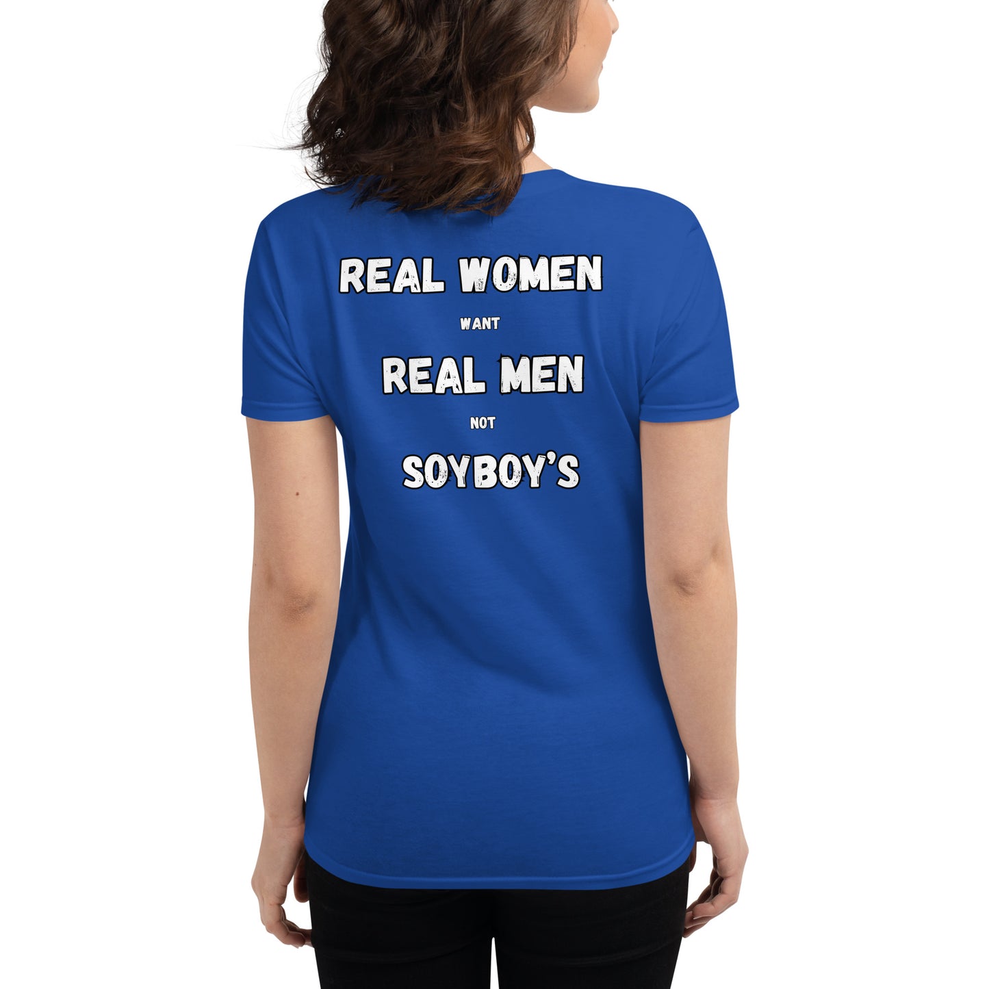 Capt Kyle Patriots Real Women Want Real Men / Women's short sleeve t-shirt